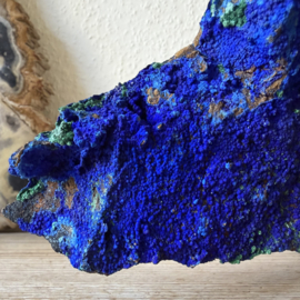 Ruwe Azuriet met Malachiet