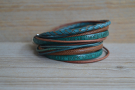 DIY Pakket Armband XL H Turquoise