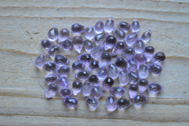 Cape Amethyst facettierte runde Briolettes ca. 4 x 6 mm A klasse pro Stück