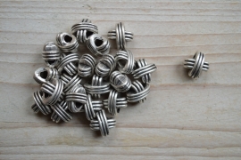 Metal Perlen ca. 14 mm pro 4 stück