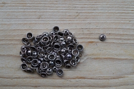 Metalen kraalkap ca. 8 mm per 10 stuks