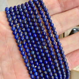 Lapis Lazuli runde Perlen ca. 4 mm A klasse
