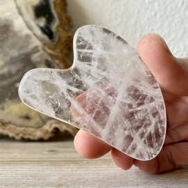 Guasha  steen Bergkristal