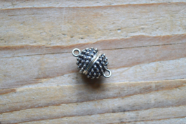 Sterling zilver magneetsluiting E ca. 14 mm