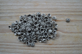 Metalen kraalkap ca. 7 mm per 10 stuks