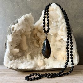 Regenboog Obsidiaan mala