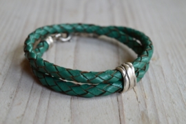 Metalen leerschuiver ca. 10 x 14 mm per stuk