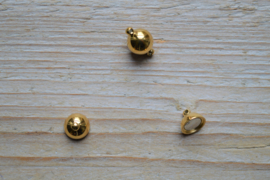 Kugelmagnetverschluss Goldfarbig 10 mm (edelstahl) pro stuck