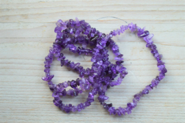 Strang Edelstein Naturschliff Amethyst