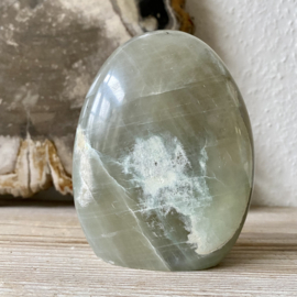Groene Maansteen gepolijste sculptuur