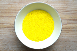 Miyuki Delica’s 11-721 Opaque Yellow (per 5 gram)