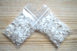 Zakje met 50 gram Bergkristalsplit
