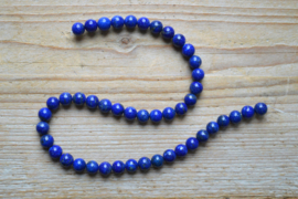 Natuurlijke Lapis Lazuli ronde kralen ca. 8 mm A klasse