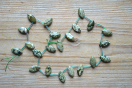 Rhyoliet horse-eyes ca. 9 x 18 mm