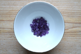 Amethyst  coin cabochon ca. 6 mm