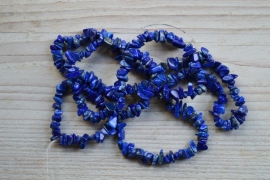 Streng Edelsteen Splitkralen Lapis Lazuli (bijgekleurd)