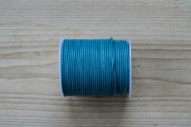 Rundleer 1.5 mm Turquoise per meter