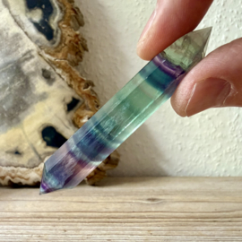 Regenboog Fluoriet gepolijste dubbeleinder F