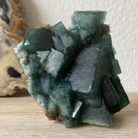Groen Fluoriet cluster