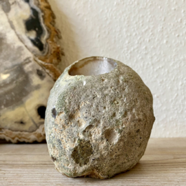 Agaat waxinelicht houder
