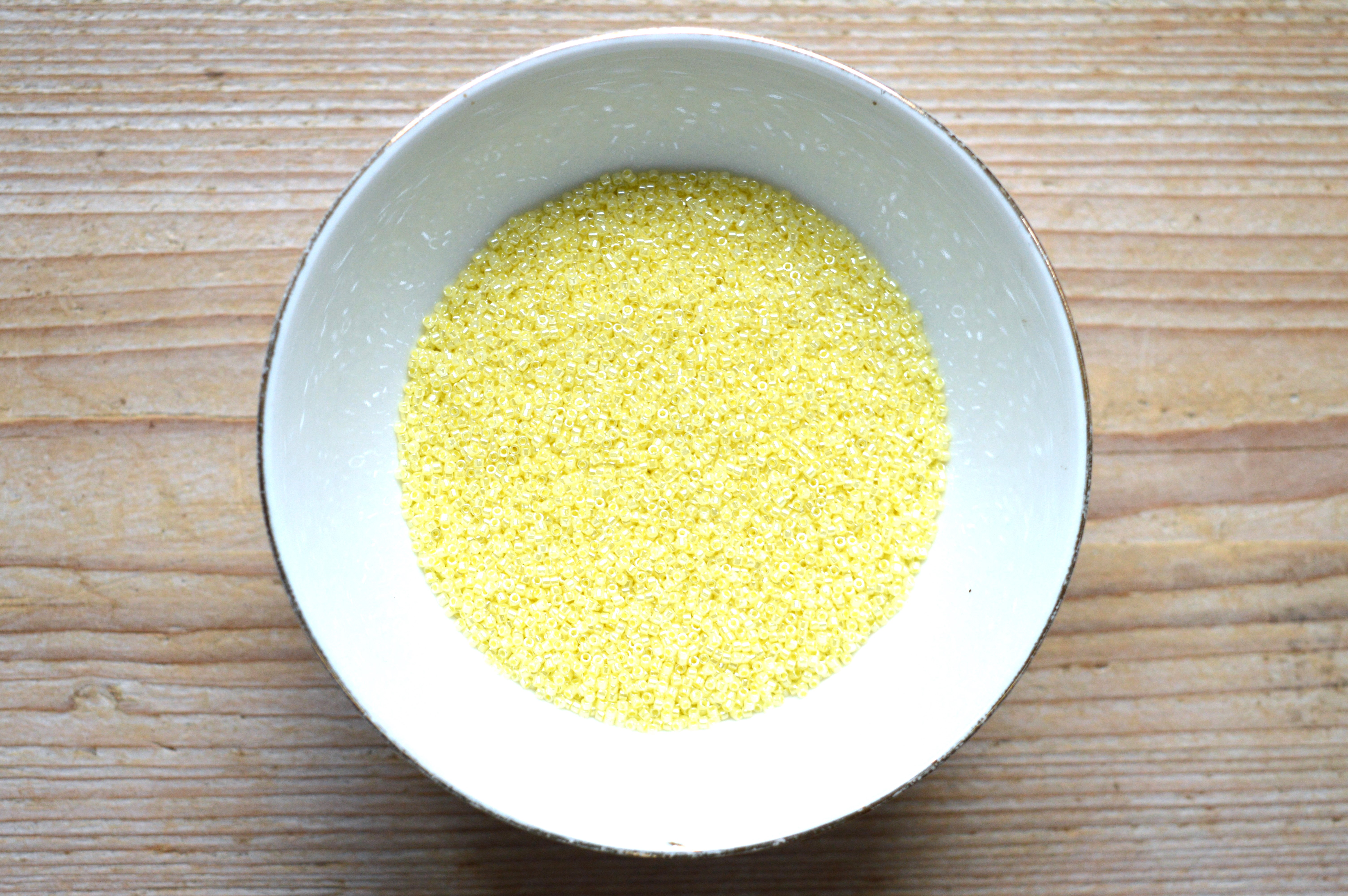 Miyuki Delica’s 11-232 Ceylon Light Lemon Ice (per 5 gram)