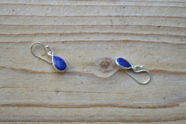 Sterling zilver Oorbellen met Lapis Lazuli