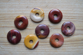 Donut Mookaiet ca. 30 mm per stuk