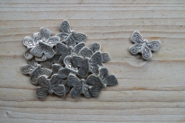 Metal Perle ca. 17 x 22 mm pro stück