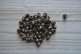 Bronskleurige tussenkraal ca. 6 mm per 10 stuks