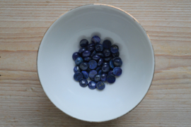 Lapis Lazuli coin cabochon ca. 10 mm A klasse (bijgekleurd)