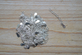 Sterling zilver verlengkettinkje ca. 40 mm