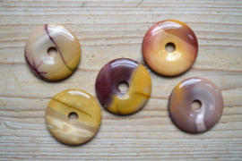 Donut Mookaiet ca. 40 mm per stuk