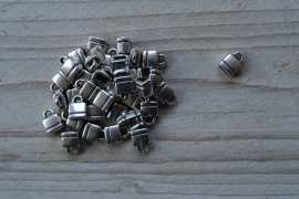 Metalen endkap 5 mm ca. 8 x 10 mm pro stück