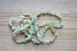 Streng Edelsteen Splitkralen Nieuwe Jade/Serpentijn