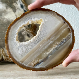 Agaat schijf