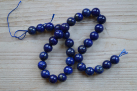 Lapis Lazuli ronde kralen 12 mm (bijgekleurd)