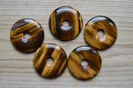 Donut Tijgeroog ca. 40 mm