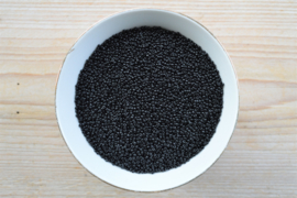 Miyuki 11-401 Opaque Black (per 10 gram)