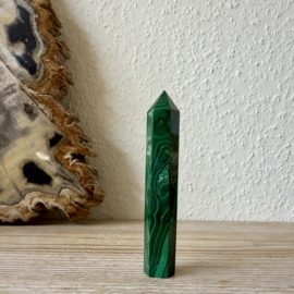 Malachiet gepolijste toren