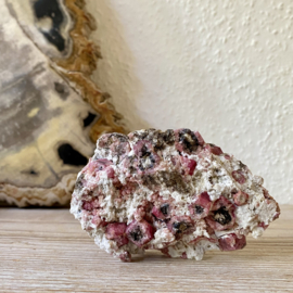 Rhodoliet/Framboos Granaat cluster