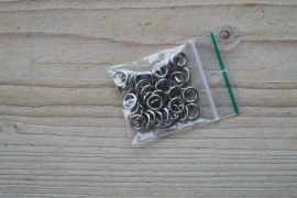 Metalen ringetjes open 8 mm 