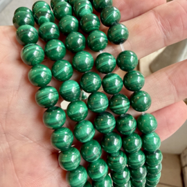 Malachit runde Perlen ca. 8 mm