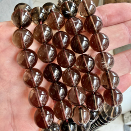 Rookkwarts ronde kralen ca. 12 mm A klasse