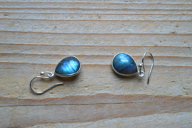 Sterling zilver Oorbellen met Labradoriet