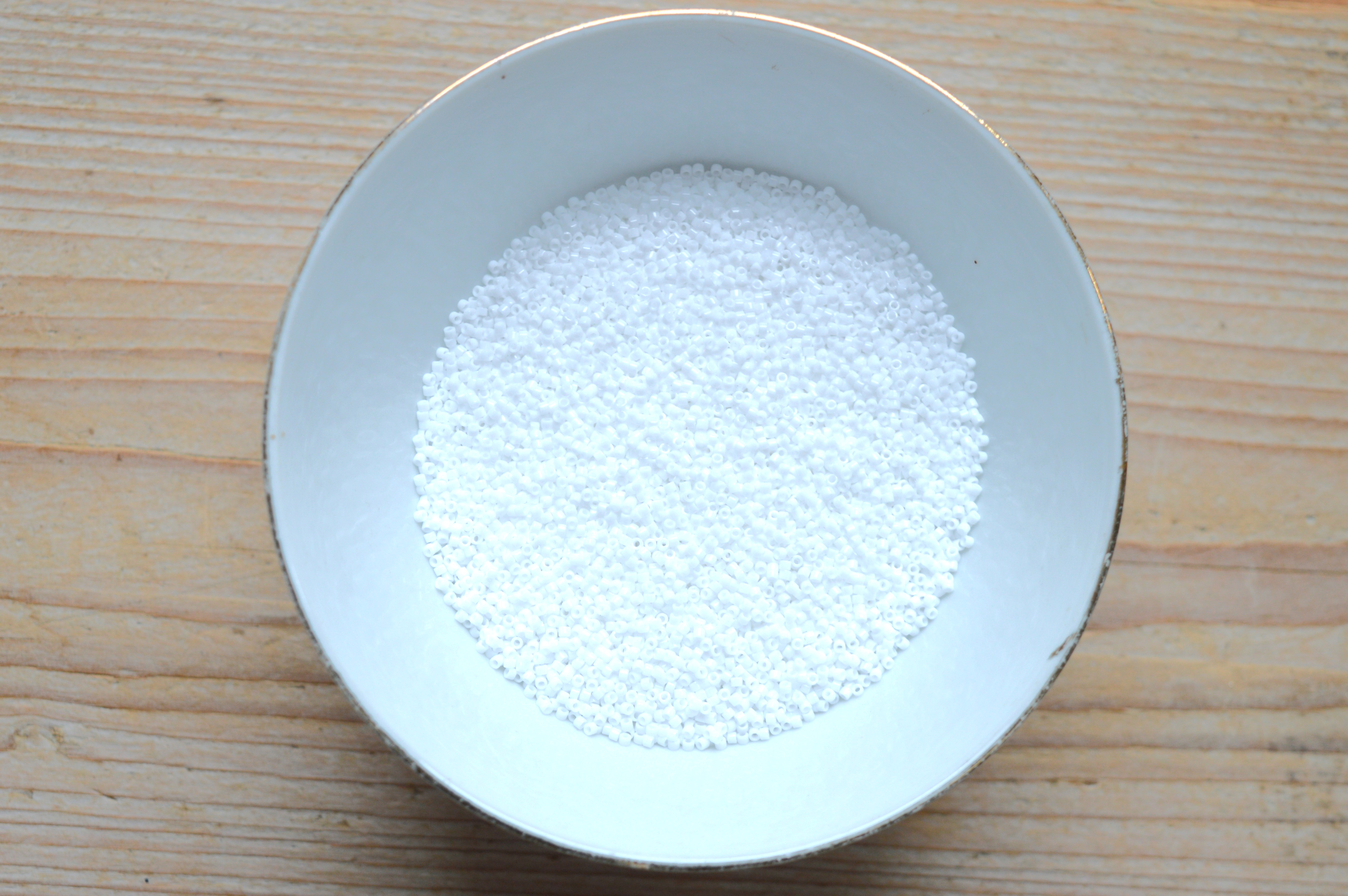 Miyuki Delica’s 11-200 Opaque White (per 5 gram)