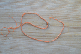 Sonnenstein facettierte runde Perlen ca. 2,5 mm (seedbeads)
