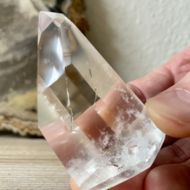 Bergkristal gepolijste punt