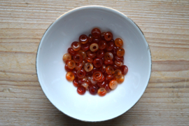 Donutkraal Carneool per stuk