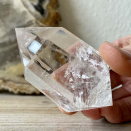 Bergkristal gepolijste dubbeleinder