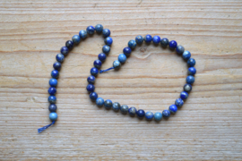 Natuurlijke Lapis Lazuli ronde kralen ca. 8 mm 